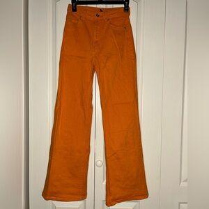Women's H&M Bright Color Wide Leg Jeans | Size 6